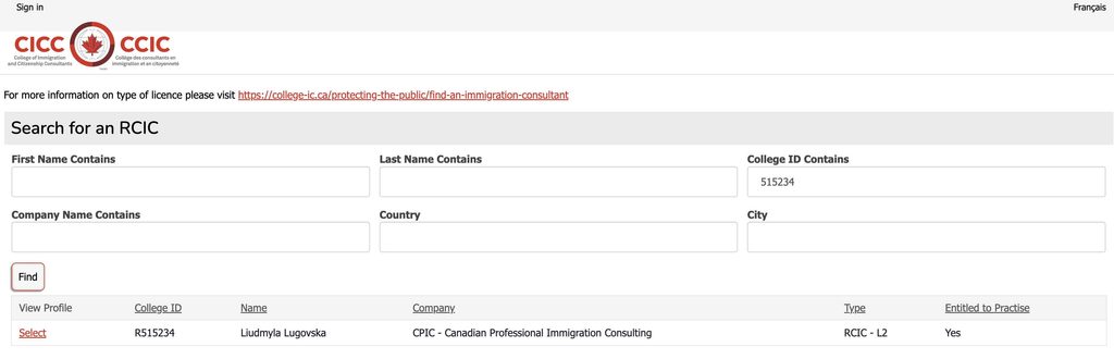 Mila Lugovska – Immigration Consultant RCIC R515234 evora immigration canada